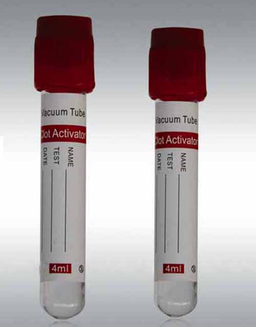 13×75mm PET Clot activator Blood Tube