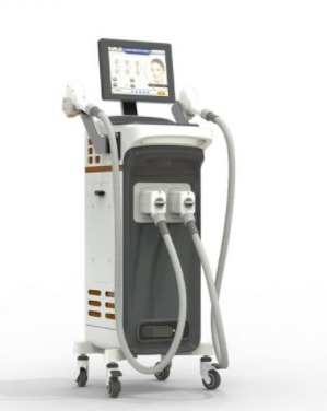 Double Handle Laser hair removal machine