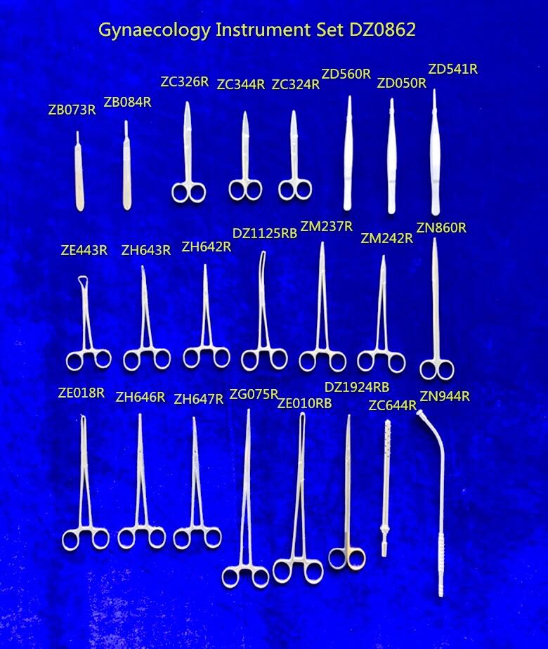 INSTRUMENTO DE CIRUGÍA DE GINECOLOGÍA