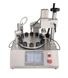 Ceramic pump filling machine