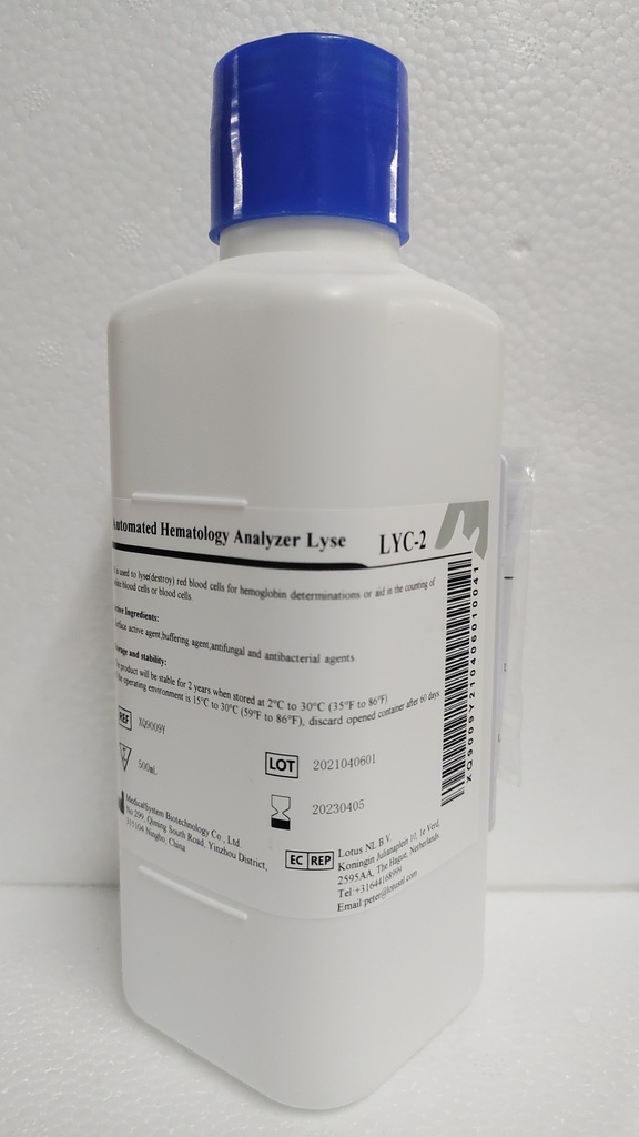 500ml Diff lyse Reagent for CCL650