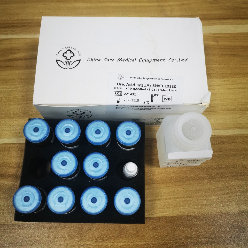 Chemistry Analyzer Reagent, Uric Acid(UA), 5ml×10, Powder with Buffer