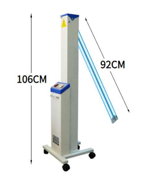 Vehículo médico de desinfección UV