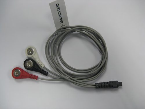 3leads ECG cable