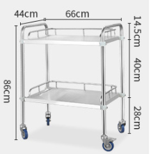 Double Decker Hospital Trolley