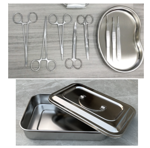 Kit de chirurgie de suture, 8 pièces