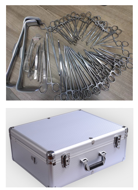 Hernia Surgical Instrument Kit, 43 pcs