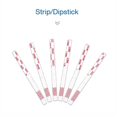 Cassette de test rapide d'antigène de surface pour L'hépatite C (HCV)