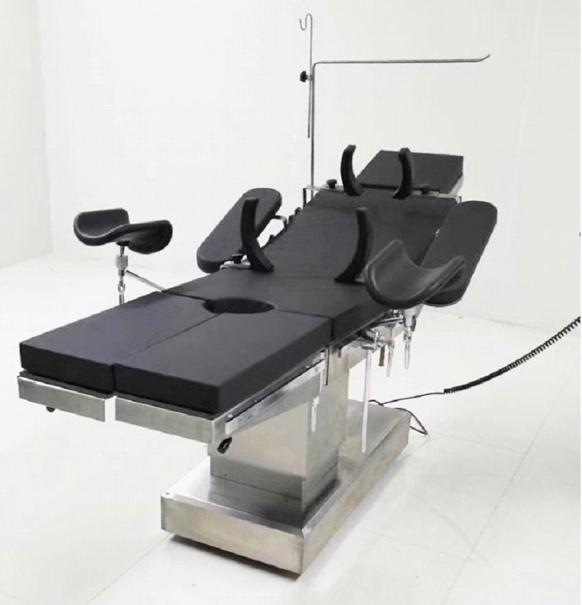 Five-function Electric Operating Table (with Remote Control, Made Of 304 Stainless Steel)