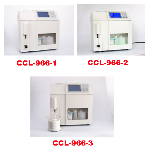 Analyseur d'électrolyte automatisé-3 paramètres de test, échantillonnage manuel