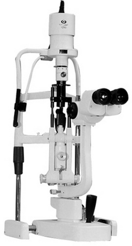 Microscopio con lámpara de hendidura