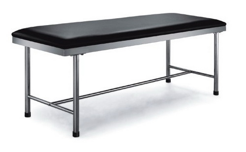 Table d'examen plate en acier inoxydable