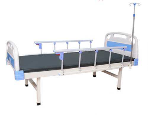 [CCF-JFPB-7] Hospital Patient Care Bed ABS Head with Mattress&Bar and infusion support