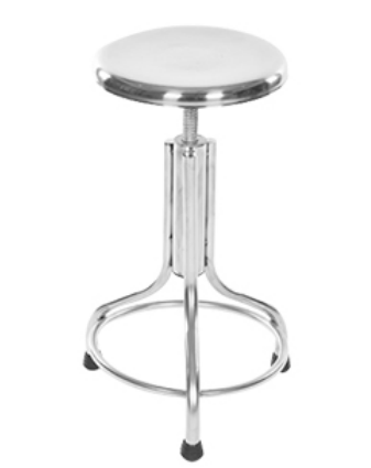 [CCFW21] Tabouret haut en acier inoxydable 3 pieds