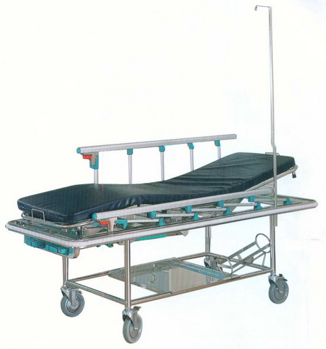 [CCF-F6732] 2 Manual Crank Patient Stretcher