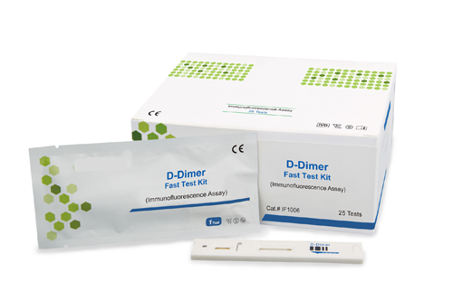 [CCLGP1100-D-Dimer] Kit de prueba rápida D-Dimer 25 pruebas / caja