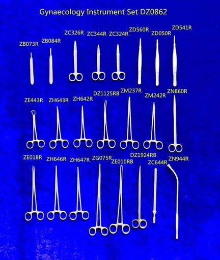 [CCZ-G101] INSTRUMENT DE CHIRURGIE GYNÉCOLOGIE