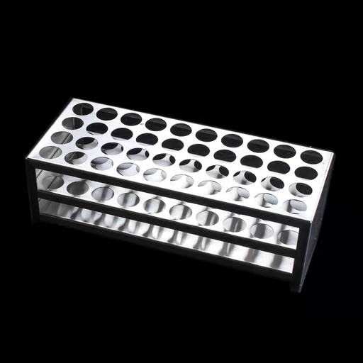 [CC10H0] Stainless Steel Test Tube Rack 13mm 14mm 16 mm 40 holes