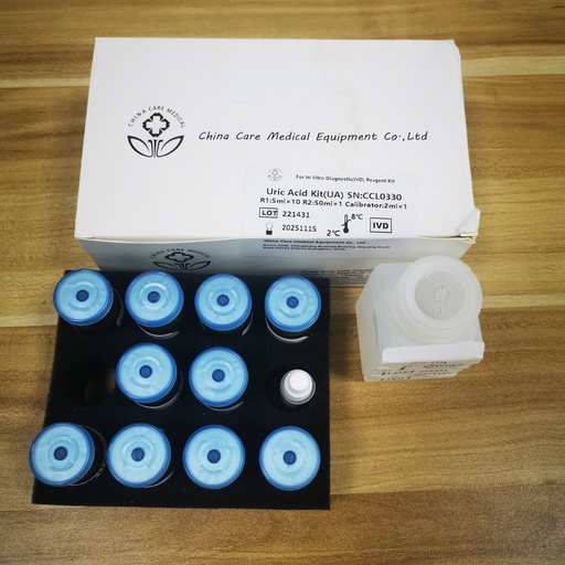 [CCL0330] Chemistry Analyzer Reagent, Uric Acid(UA), 5ml×10, Powder with Buffer