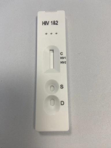 [CRRT-HIV1/2 Tri-line] Anti-HIV (1&2) Tri-line Rapid Test Cards