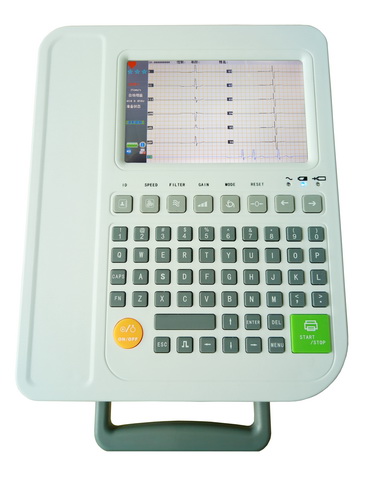 [CCE-8112] Machine ECG à écran LCD TFT couleur 12 canaux 12 fils